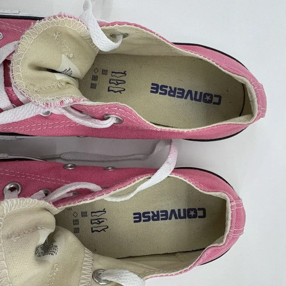 Converse Chuck Taylor All Star Unisex Pink Sneakers Shoes - Women 6,‎ Men 4 EUC - Picture 5 of 9